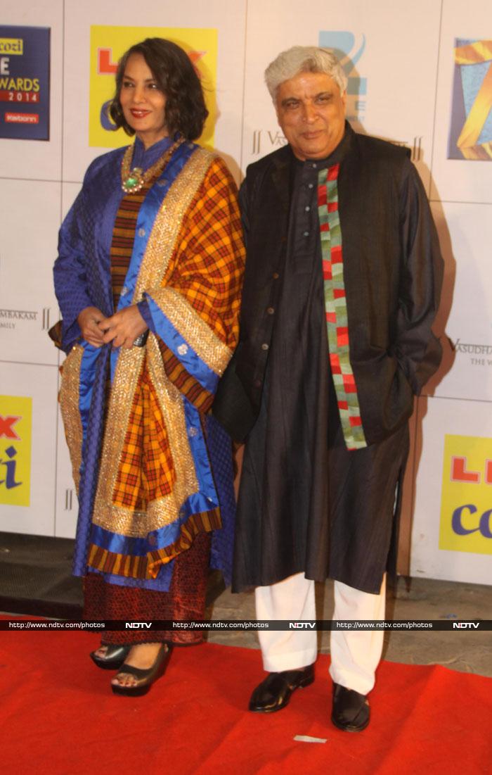 Javed Akhtar and Shabana Azmi were also present at the function.