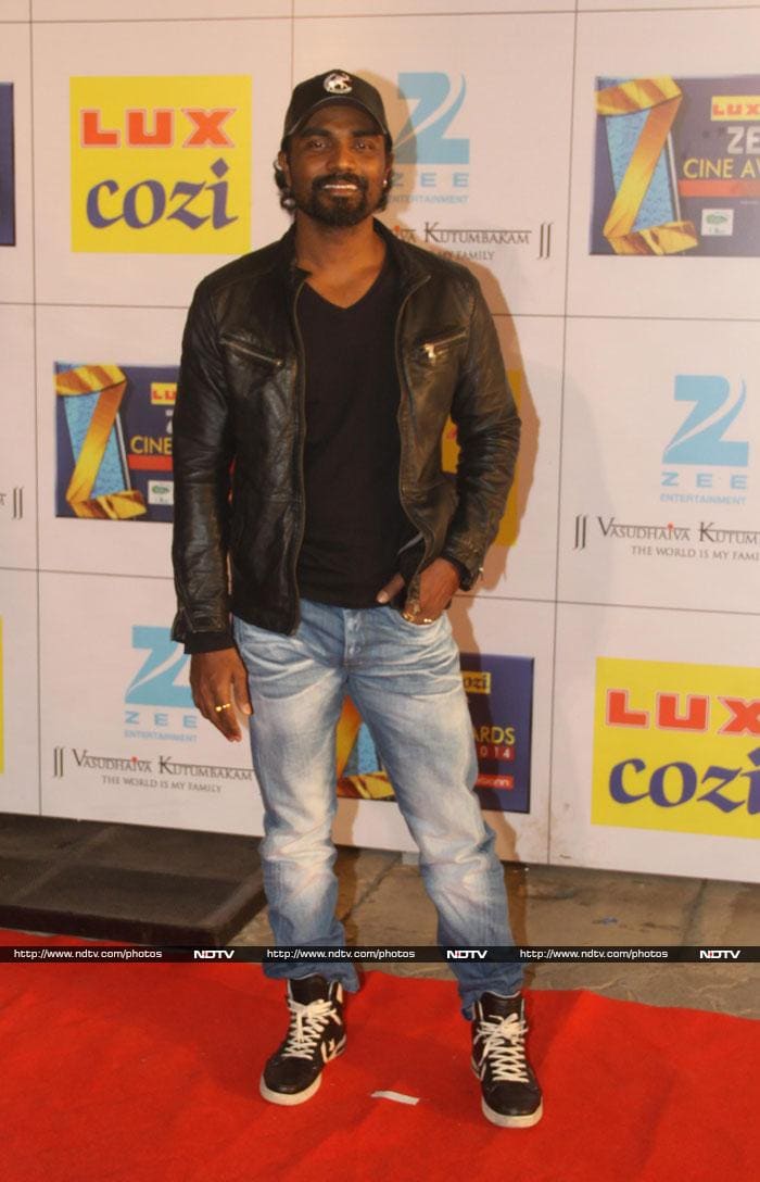 Choreographer Remo D'Souza was casually dressed in a black jacket worn over a black shirt and a pair of denims.