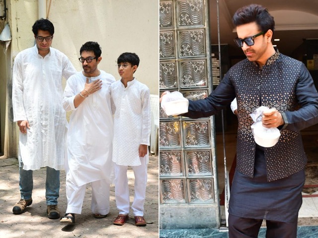 Eid 2024: Aamir Khan's Fam-Jam With Azad-Junaid, Aamir Ali's Festivities With The Paparazzi