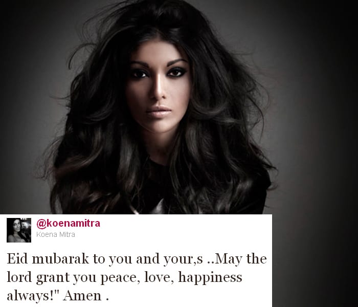 Celebrities send Eid wishes