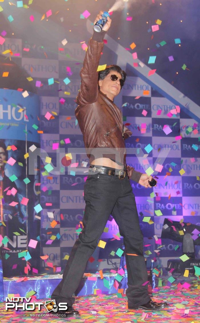 SRK promotes RA.One
