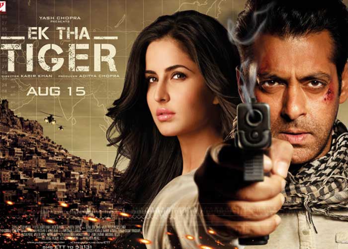 Finally, Ek Tha Tiger poster with both Katrina and Salman