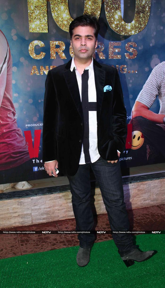 Their mentor and <i> Student Of The Year</i> director Karan Johar was also in attendance.