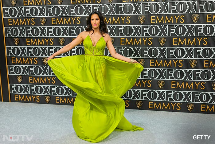 Emmys Red Carpet: Padma Lakshmi, Jessica Chastain, Selena Gomez And Others Slayed