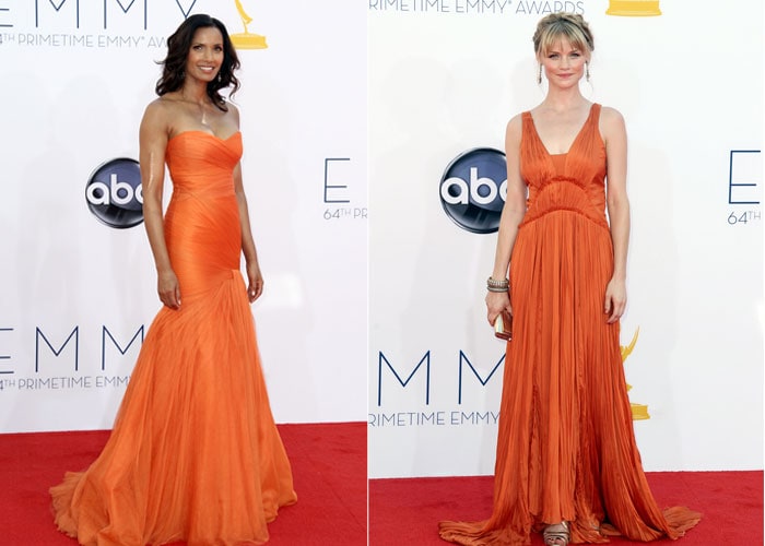 Blue, yellow, red: Fashion trends at the Emmys