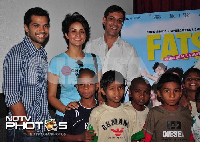 Fatso cast spend time with underprivileged children