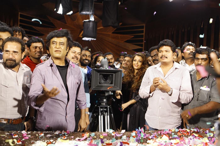 According to director Shankar, it was a memorable day for everyone there.