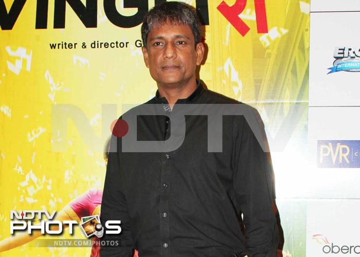 Actor Adil Hussain, who plays Sridevi's husband in <i>English Vinglish</i> poses for the cameras.