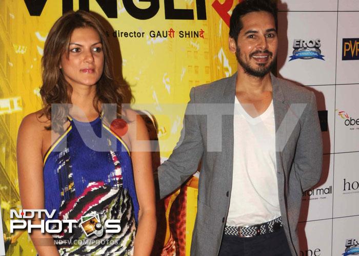 Model-turned-actor Dino Morea with his designer girlfriend Nandita Mahtani.