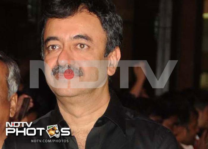 Writer and director Rajkumar Hirani was also there.