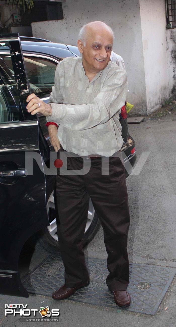 Mukesh Bhatt seen at the launch.