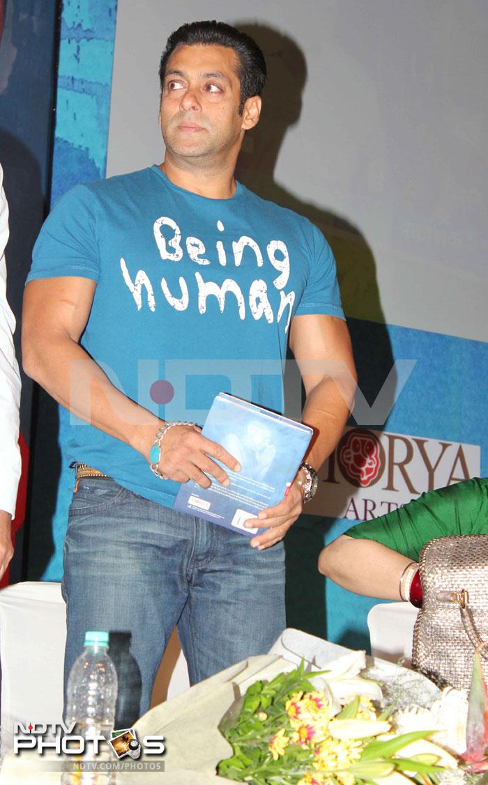Salman Khan launches book on Gandhi and cinema