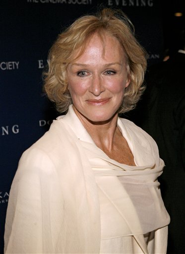 Actress Glenn Close arrives at the premiere of Evening.