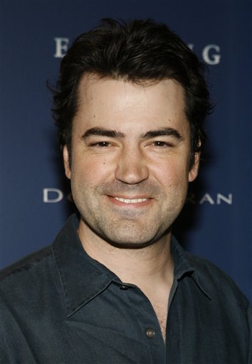 Actor Ron Livingston arrives at the premiere of Evening.
