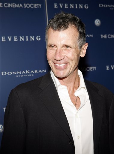 Screenwriter Michael Cunningham arrives at the premiere of Evening.