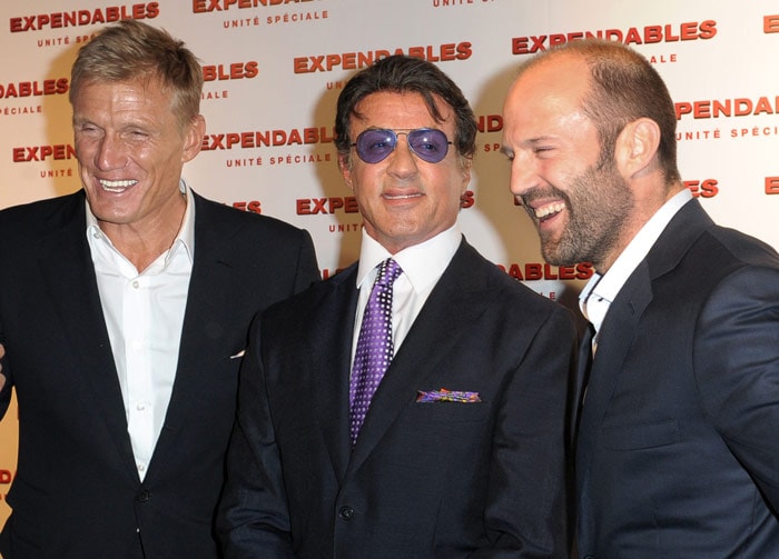 The Expendables premiere