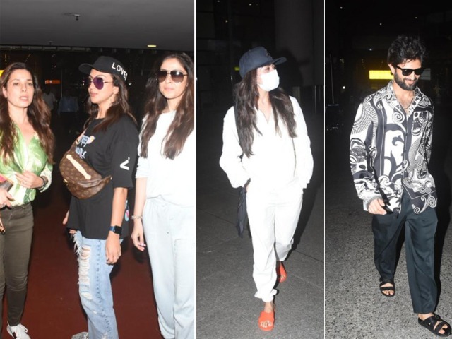 Fabulous Airport Spotting: Rashmika, Vijay Deverakonda, Neelam And Others Fabulous Airport Spotting: Rashmika, Vijay Deverakonda, Neelam And Others