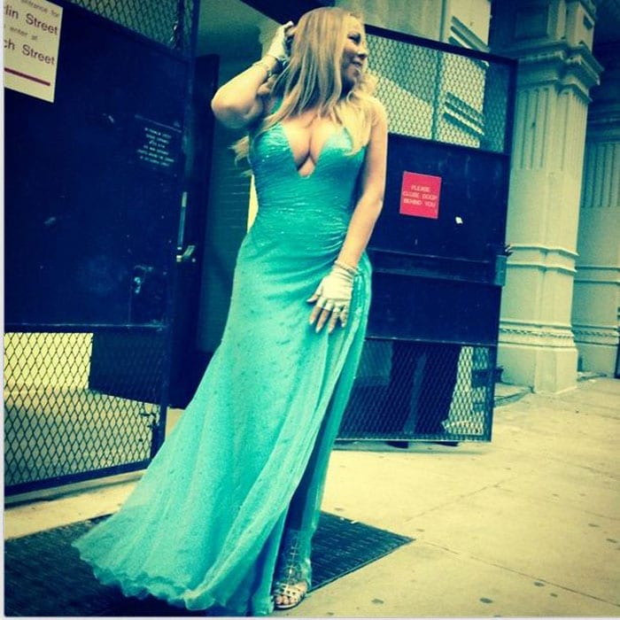 Aren\'t You a Little Over-Dressed for the Subway, Mariah?