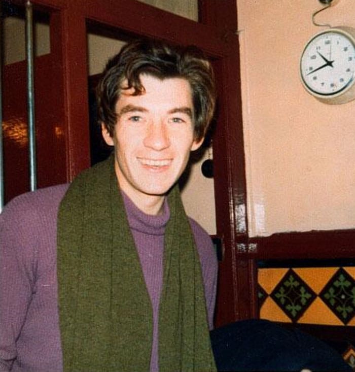 He's known by many names - Magneto, Gandalf The Grey and more - but here, young and rather dashing Ian McKellen (not Sir yet) was just another actor backstage at the Grand Theatre in Leeds, England in 1970. <br><br>This image was posted on Twitter by <a href="https://twitter.com/IanMckellen" target="_blank" rel="nofollow" >@IanMcKellen</a>