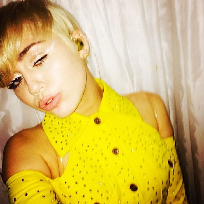 5 Weirdest Faces Miley Cyrus Has Made on Instagram
