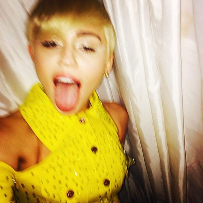 5 Weirdest Faces Miley Cyrus Has Made on Instagram