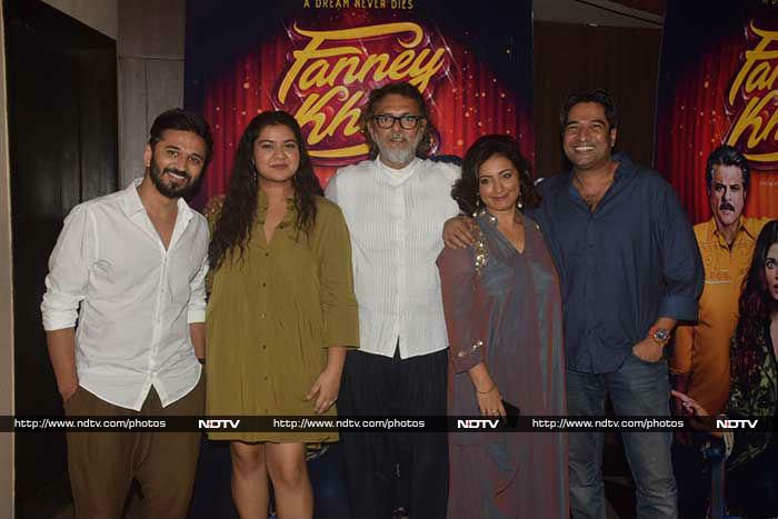 Aishwarya And Anil Kapoor Watch Fanney Khan Minus Rajkummar