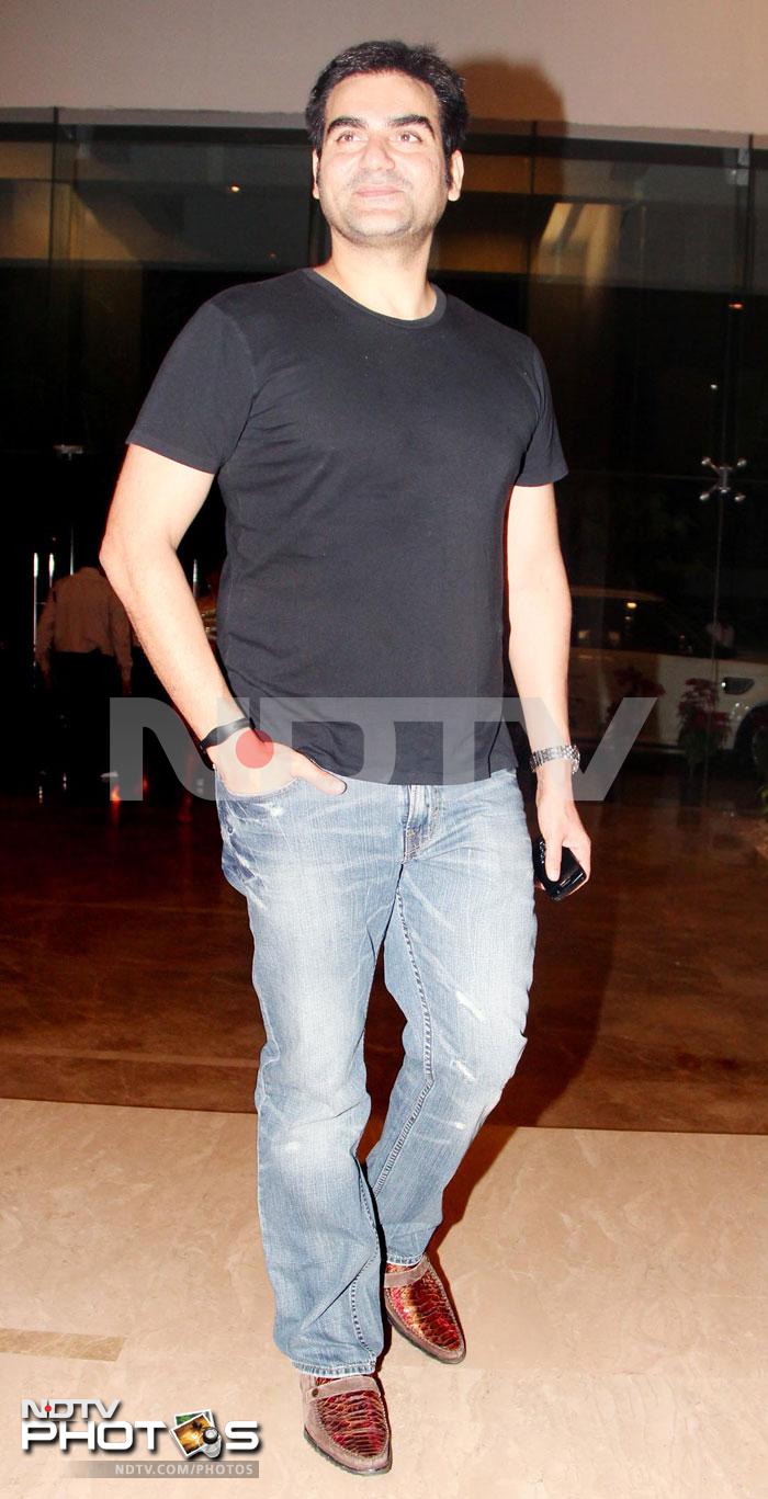 Arbaaz Khan plays it cool.