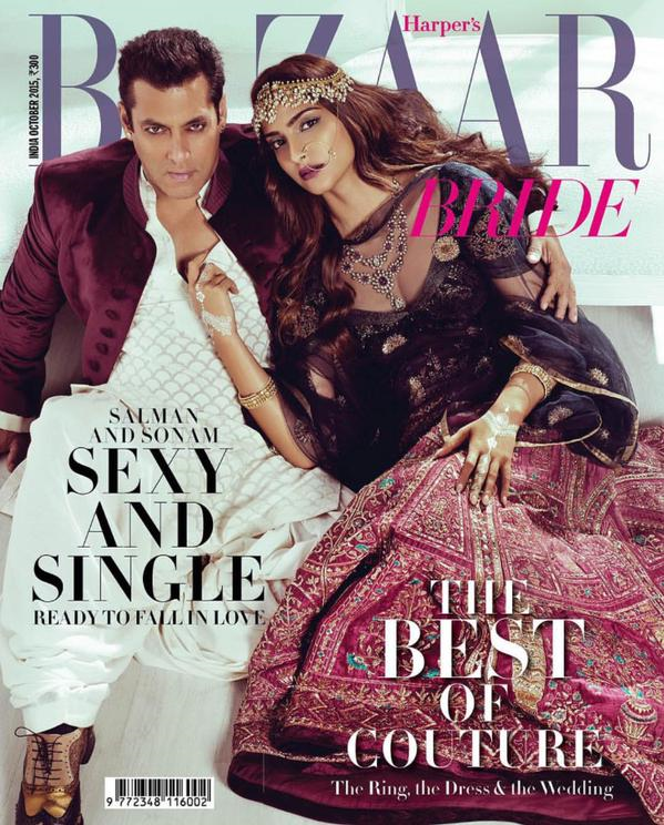 Salman and Sonam Look Like Royalty in Latest Photoshoot