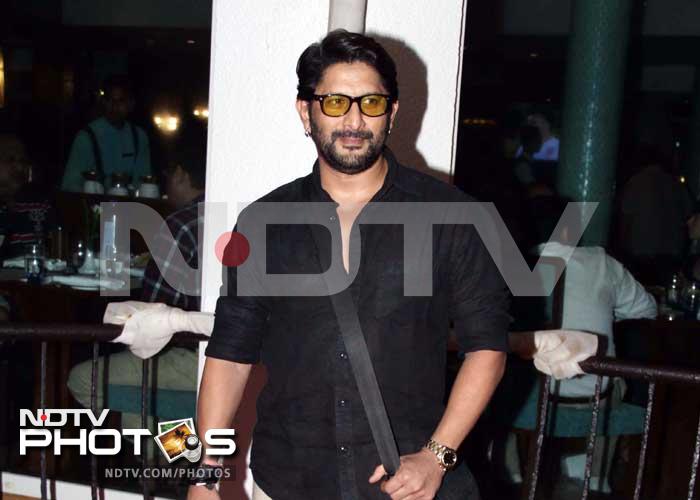 Actor Arshad Warsi strikes a pose.