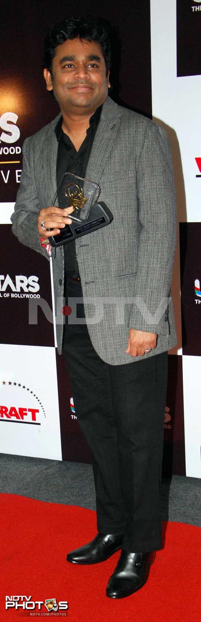 Vidya, Ranbir at an award show