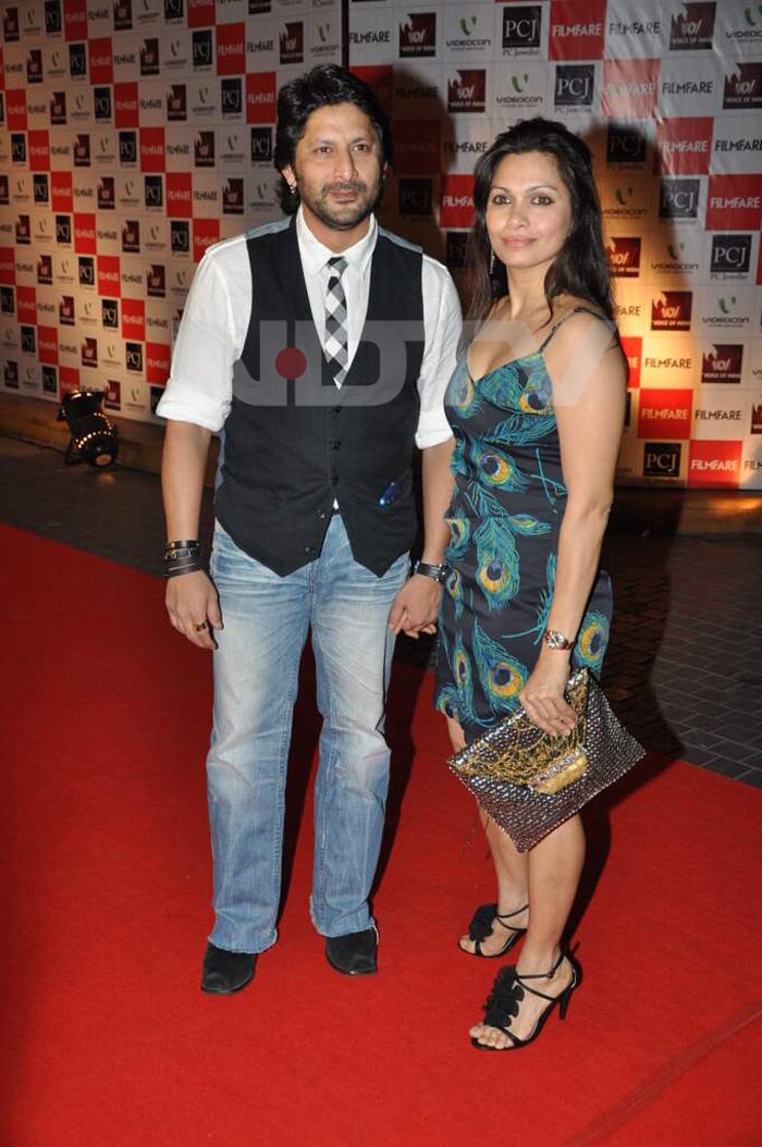 Arshad Warsi with his wife Maria Goretti.