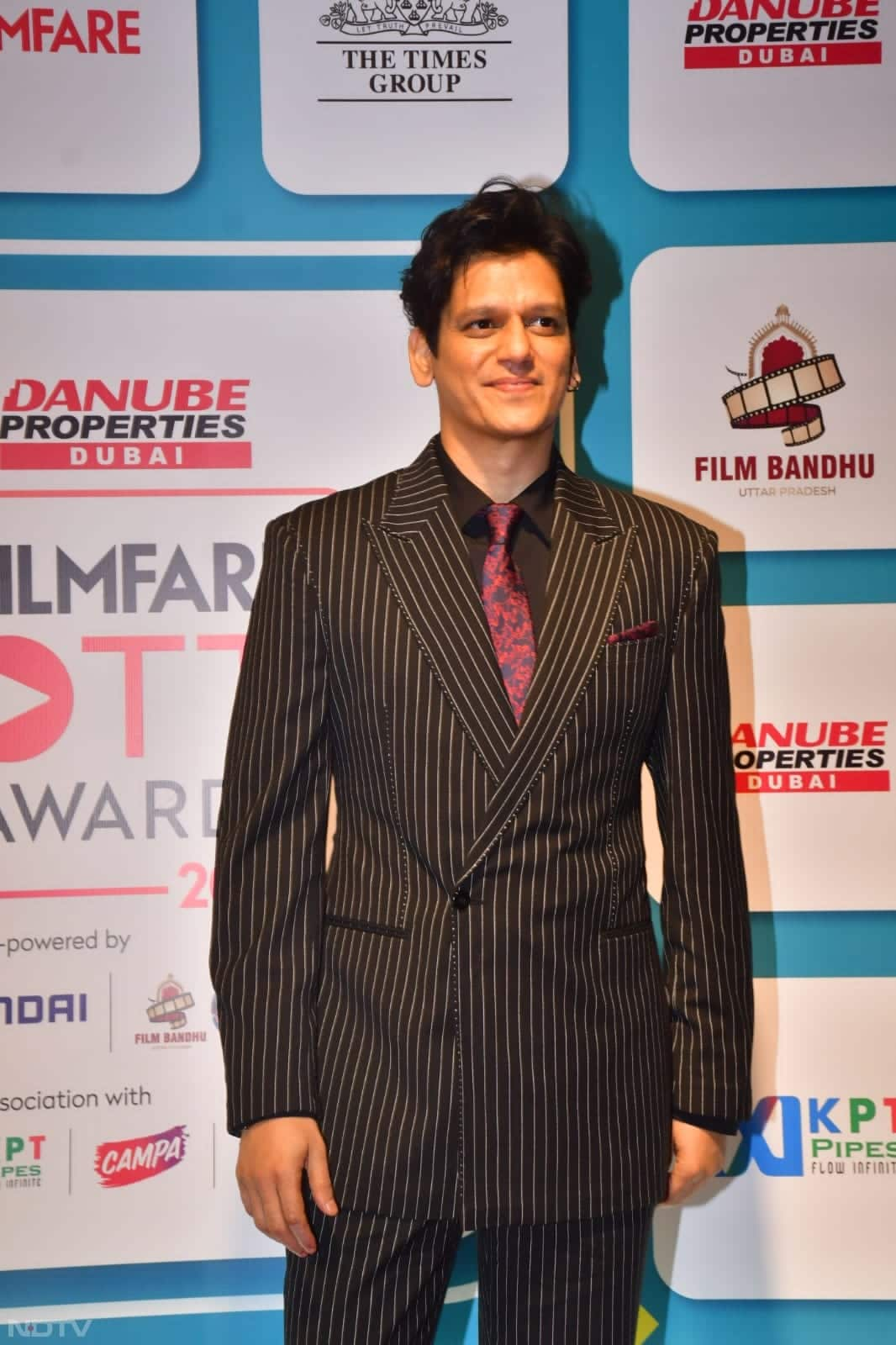 Vijay Varma was all smiles. (Image Courtesy: Varinder Chawla)