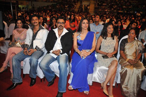 National award winning actress Tabu was also there.