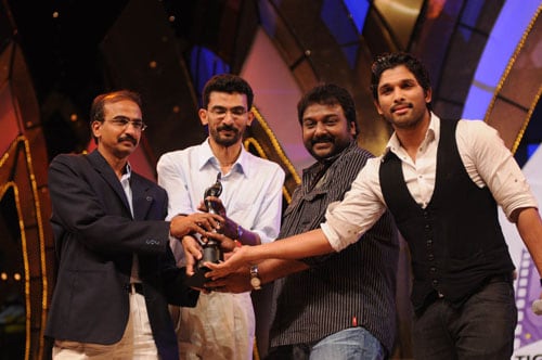 The award ceremony.