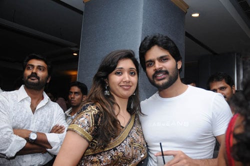 Surya with Jyothika at the Filmfare.