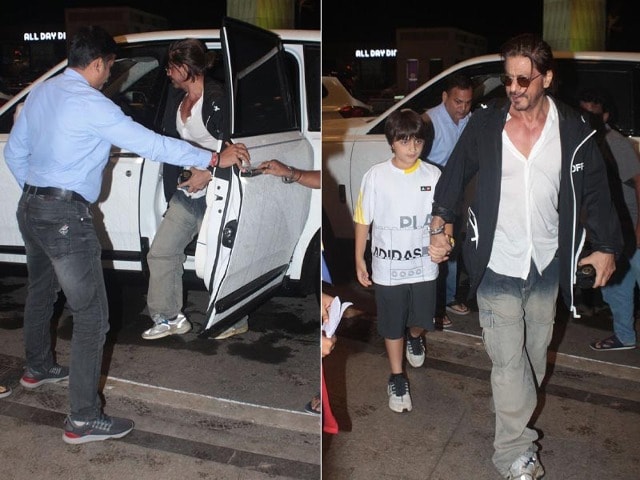 Photo : Flying High With Shah Rukh Khan And AbRam