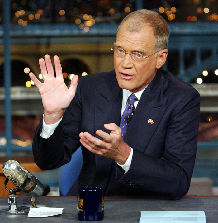 <b>#14. David Letterman</b> (Television Host): <b>Pay</b> - US$45 mn / <b>Web Rank</b> - 35 / <b>Press Rank</b> - 36 / <b>TV Rank</b> - 9