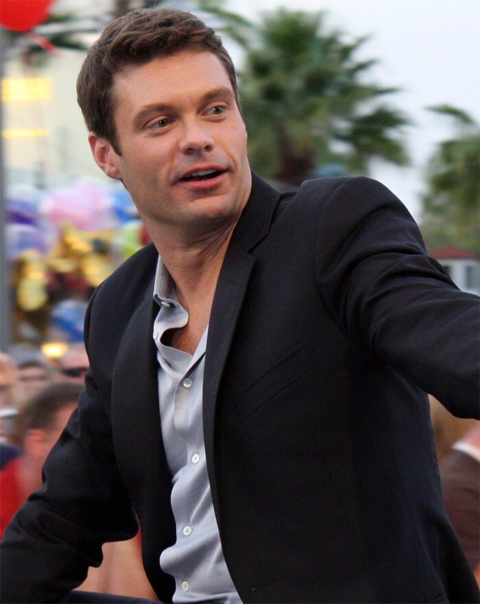 <b>#44. Ryan Seacrest</b> (Television Host): <b>Pay</b> - US$38 mn / <b>Web Rank</b> - 14 / <b>Press Rank</b> - 81 / <b>TV Rank</b> - 49