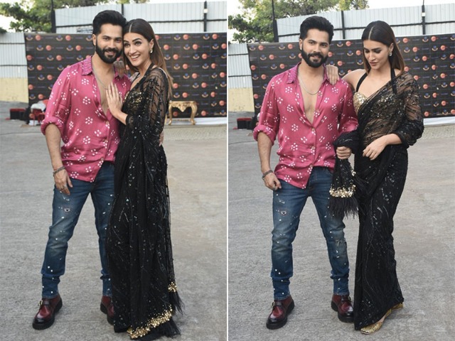 From Kriti Sanon And Varun Dhawan's <i>Bhediya</i> Promotions