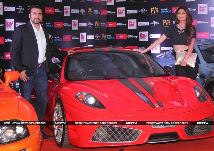 Ferrari and Furious Fashion, Courtesy Shilpa, Nimrat, Shamita