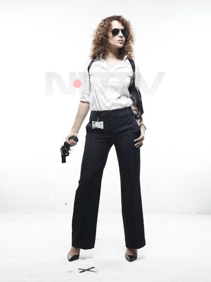 Kangna will appear as a detective in this thriller. (Photo: Varinder Chawla)