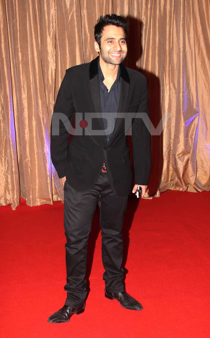 Jackky Bhagnani is impressive in black.