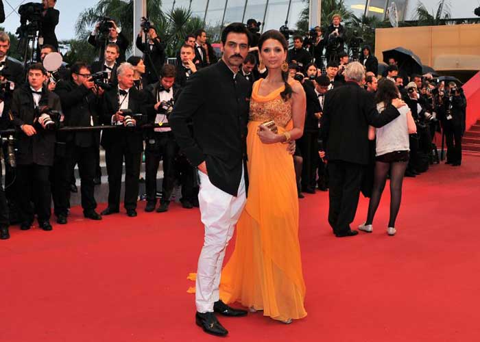 Arjun, Mehr make a stylish couple at Cannes