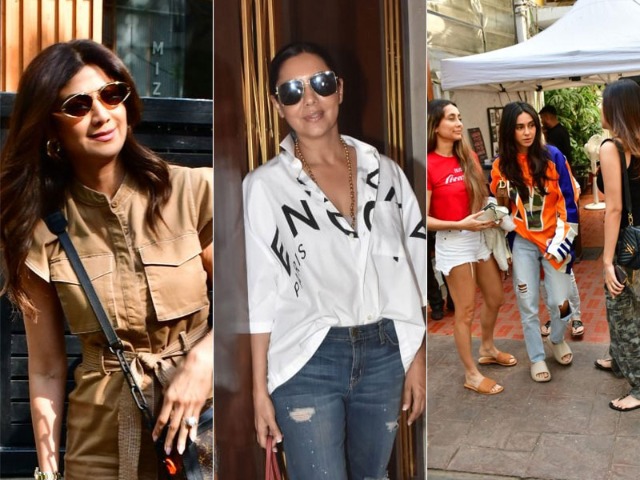 Gauri Khan, Shilpa, Shibani-Anusha-Rhea About Town