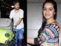 At the airport: Shakti Kapoor's children Shraddha, Sidhanth