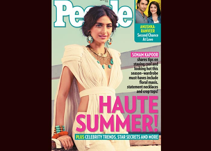 White hot Sonam on the cover of People