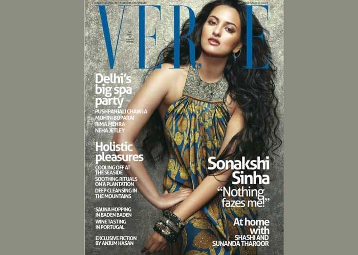 Sonakshi rocks the cover of Verve