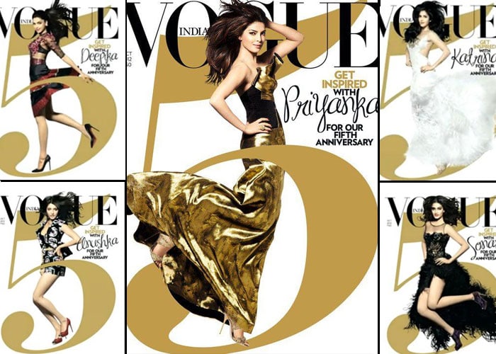 Not one, not two, but five cover girls on Vogue