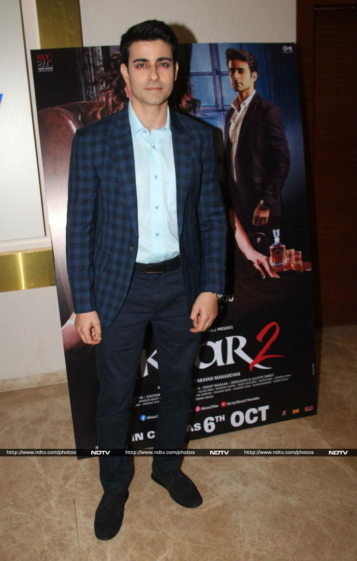 Gautam Rode, who will make his debut in Bollywood with <i>Aksar 2</i>, was also present at the event.