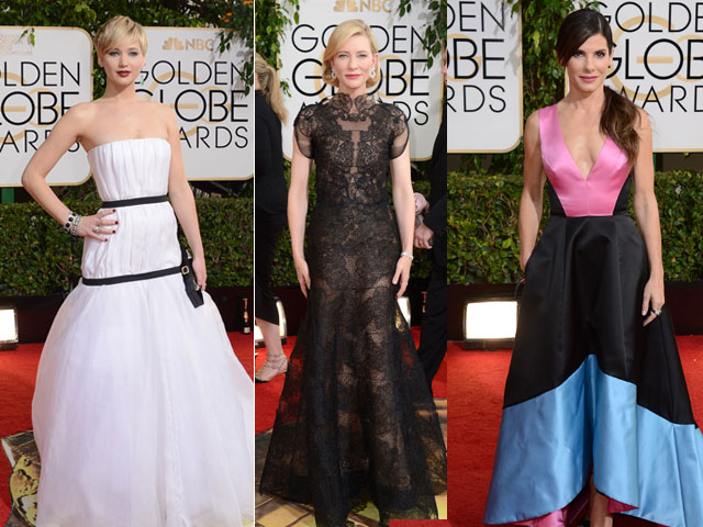 Golden Globes red carpet: All-star line-up